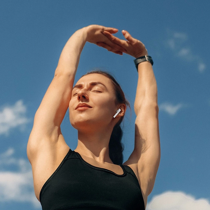 Dudao U14+ kabelloser In-Ear TWS Bluetooth 5.3 Kopfhörer – Weiß