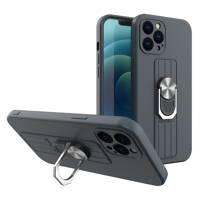 Hülle Ring Case silikoneu hülle mit ständerem Finger und Ständer für Xiaomi Poco X4 Pro 5G blau Case