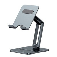 Baseus Desktop Biaxial Support de tablette pliable en métal gris (LUSZ000113)