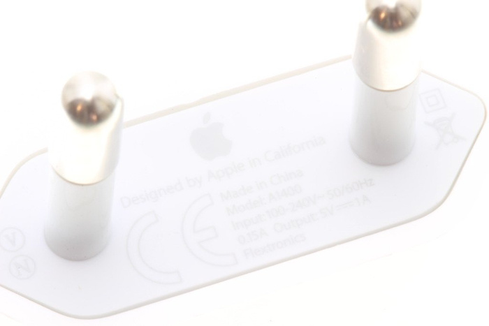 Nabíječka Síťový adaptér APPLE iPhone 5 5S SE 6 6S 7 8 Plus X XS MAX originální A1400