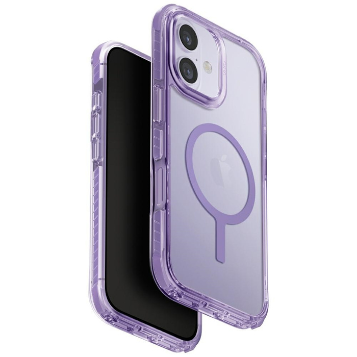 Etui UNIQ Combat do iPhone 17 Magclick   Charging lilak