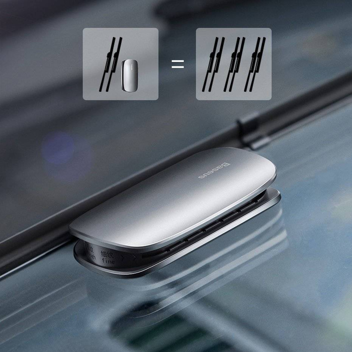 Baseus čistič regenerátoru auto stěrač brousek nůž nůž šedý (CRXFQ-0A)