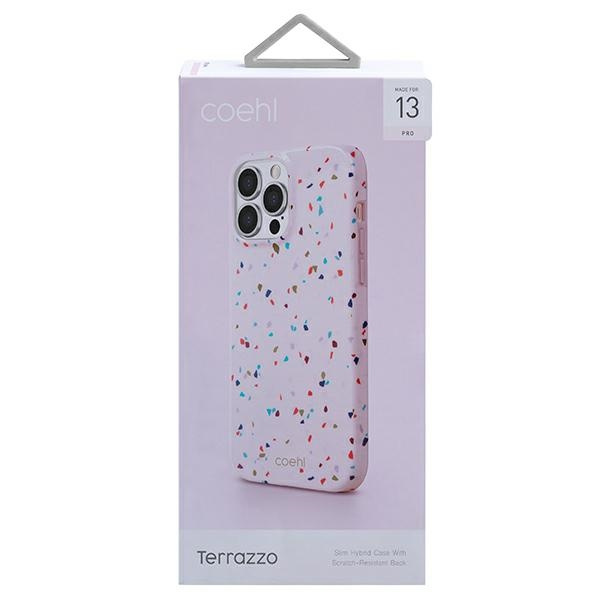 Funda Uniq Coehl Terrazzo iPhone 13 Pro/13 6.1&quot; rosa/rosa rubor