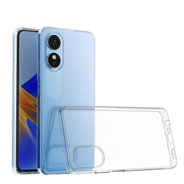 Funda Ultra Clear 0.5mm para Oppo A17 funda fina transparente