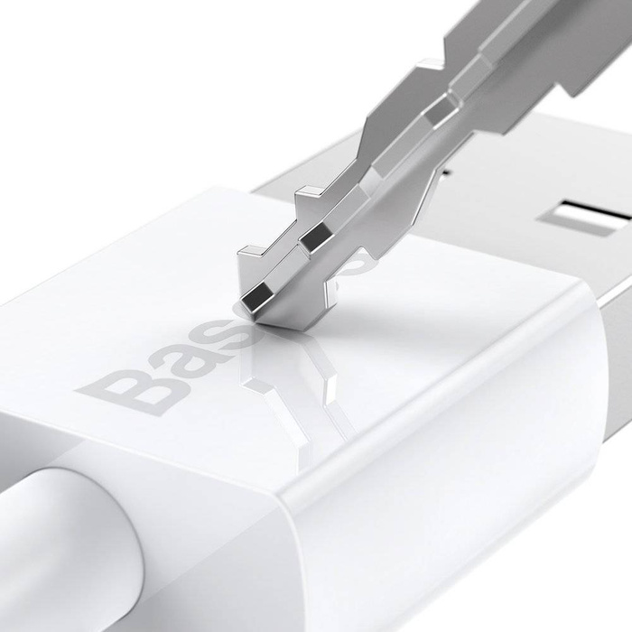 Baseus Superior Series USB - micro USB fast charging data cable 2A 1m white (CAMYS-02)