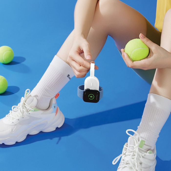 Powerbank do Apple Watch Forcell F-Energy Mini Power Watch 1A 2,5W 1200 mAh biały