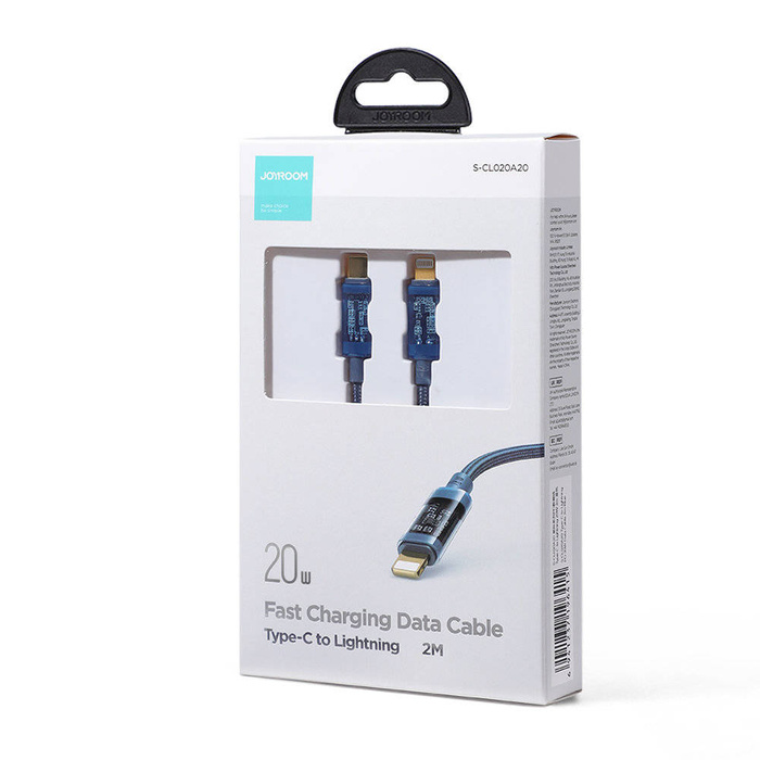 Joyroom S-CL020A20 Type-C to Lightning PD 20W Data Cable 2m-Blue