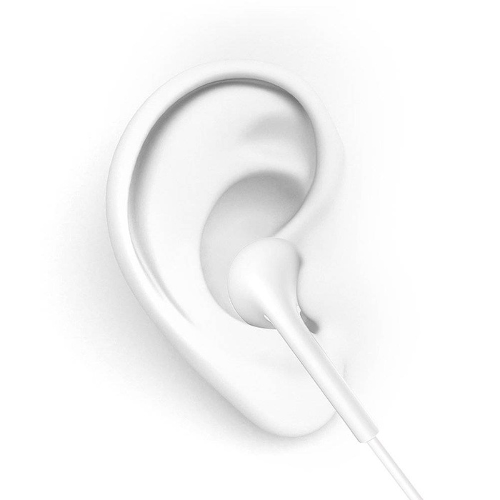 Cuffie auricolari Dudao in-ear cablate mini jack da 3,5 mm bianco (X10S bianco)