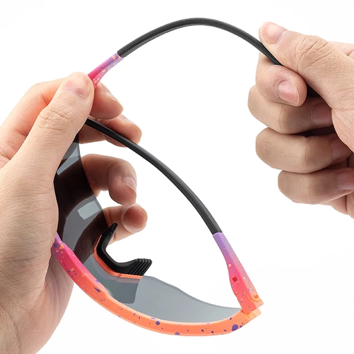 Rockbros SP297 polarisierende Fahrradbrille – Lila