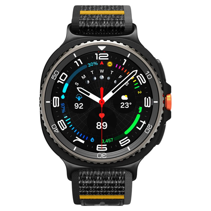 Spigen ATHLEX AIR SAMSUNG Galaxy Watch 8 / CLASSIC (40 / 44 / 46 MM) AKTIV SCHWARZ