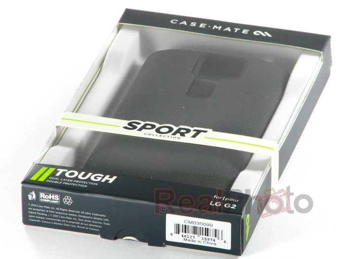  LG G2 CASE-MATE Hybrid Tough Negro