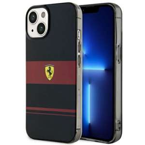 Cover Ferrari FEHMP14SUCOK iPhone 14 6,1" nero/nero durocase IMD Combi MagSafe Case