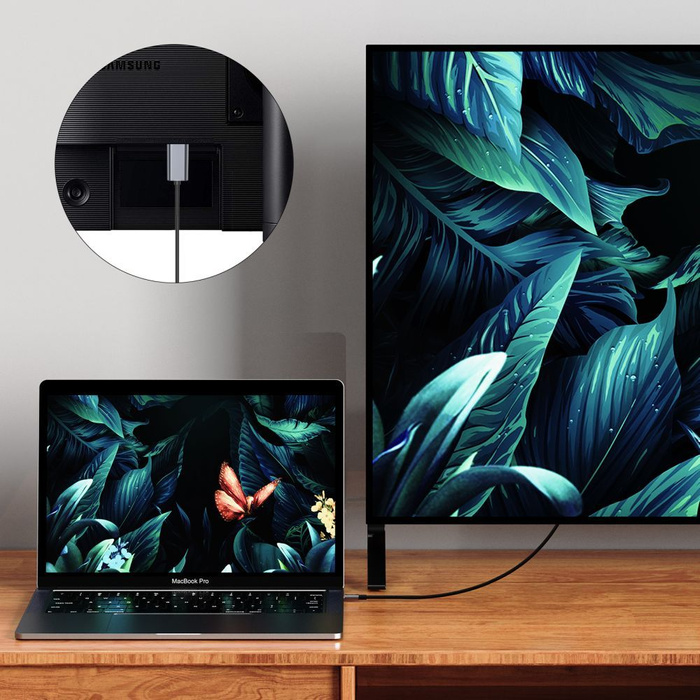 TECH-PROTECT ULTRABOOST KÁBEL C-TÍPUSÚ HDMI 4K 60HZ 200CM FEKETE