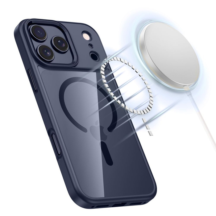 TECH-PROTECT MAGMAT MAGSAFE IPHONE 17 PRO DEEP BLUE/CLEAR