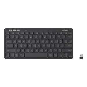 Wireless multi-mode keyboard Ugreen K551, Bluetooth 5.3 (black)