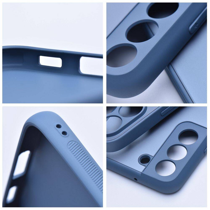 Roar Hülle MATTE Glas Case - für Samsung Galaxy A12 blau