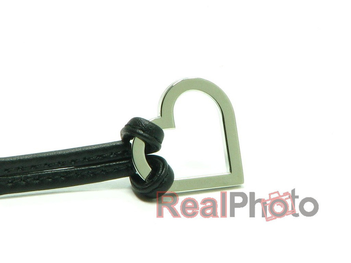 Elegante y hermoso colgante de corazón para u Swarovski Stones Black Dyberg-Kern 