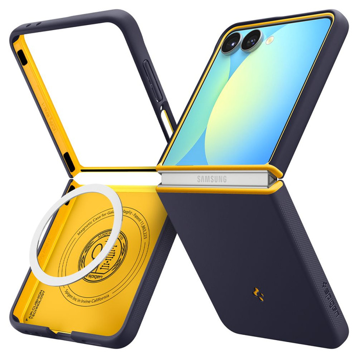 SPIGEN NANO POP MAG MAGSAFE GALAXY Z FLIP 7 BLU BLUEBERRY NAVY