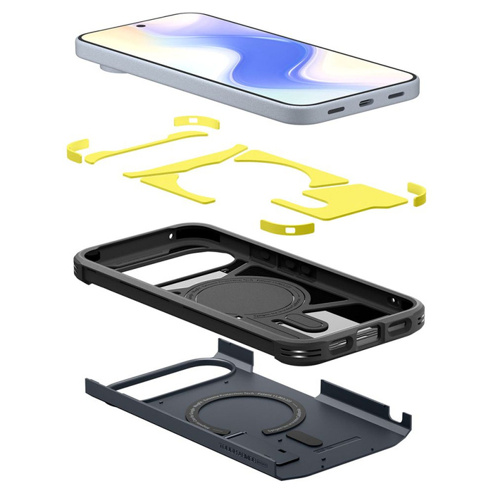 Spigen Tough Armor Mag MagSafe GOOGLE PIXEL 10 / 10 PRO METALL SCHIEFER