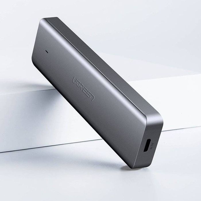 Ugreen HUB USB Type C - 4x USB 3.2 Gen 1 avec port d'alimentation USB Type C gris (CM219 70336)