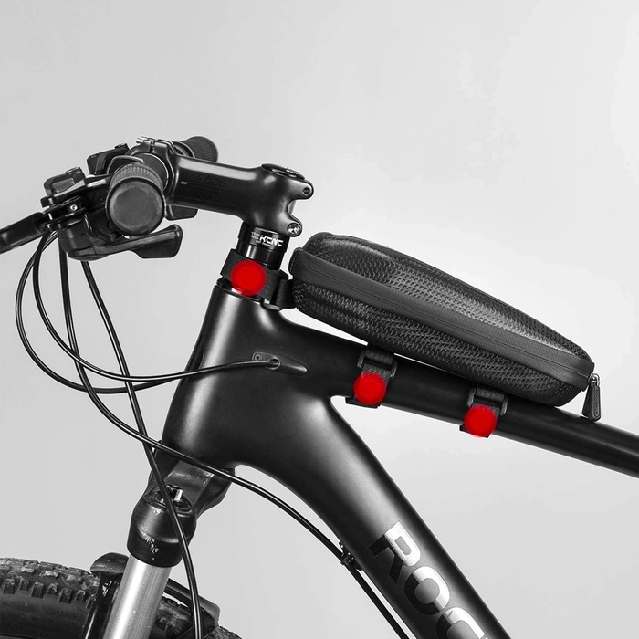 Rockbros B60 wasserdichte Fahrradtasche für Rahmen – Schwarz