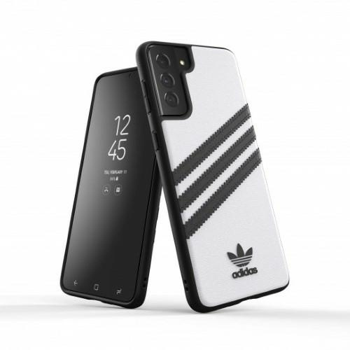 Adidas OR Moudled Case PU SS21 G996 Sam S21+ weiß-schwarz/weiß-schwarz 44762
