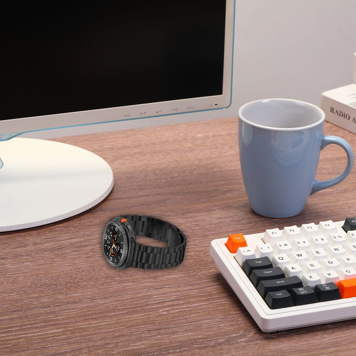 TECH-PROTECT STAINLESS SAMSUNG GALAXY WATCH 8 / CLASSIC (40 / 44 / 46 MM) BLACK