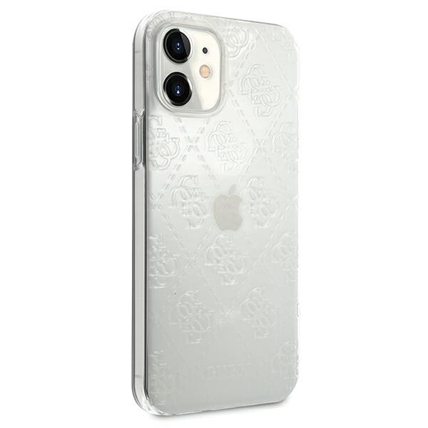 Case GUESS Apple iPhone 12 Mini 4G 3D Pattern Collection Clear Hardcase