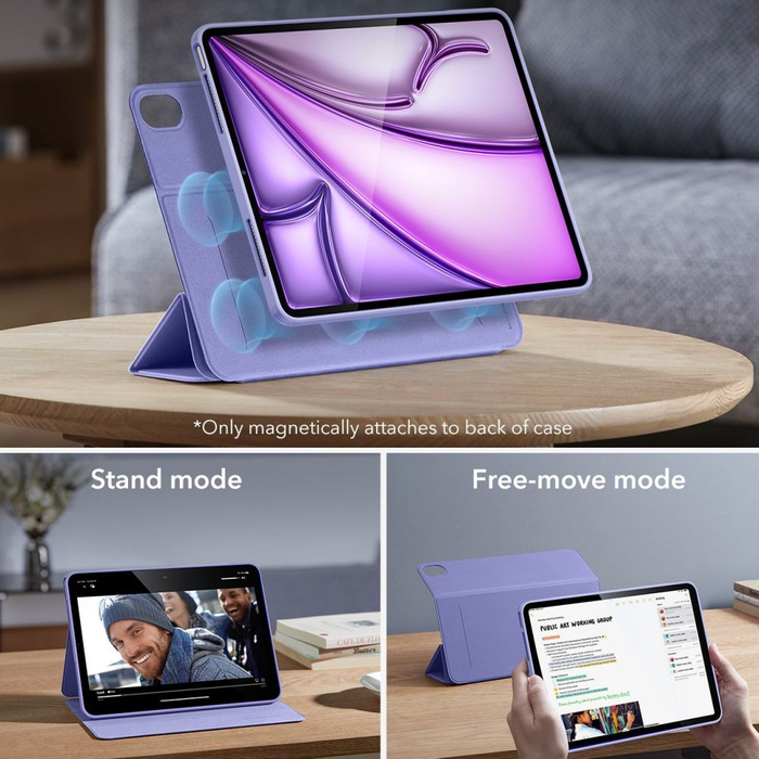 Etui Esr Rebound Hybrid iPad Air 13 2024 Lavender Case