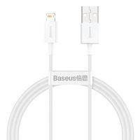 [B WARE] Baseus Superior USB-Kabel - Lightning 2.4A 1 m Weiß (CALYS-A02)
