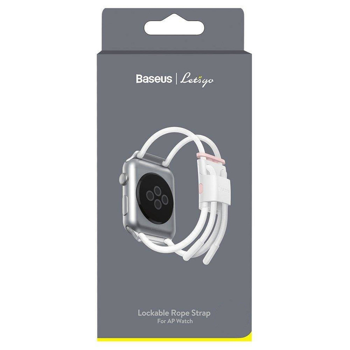 Baseus Strap Band Armband für Apple Watch 38 mm / 40 mm weiß (lbapwa4-a24)