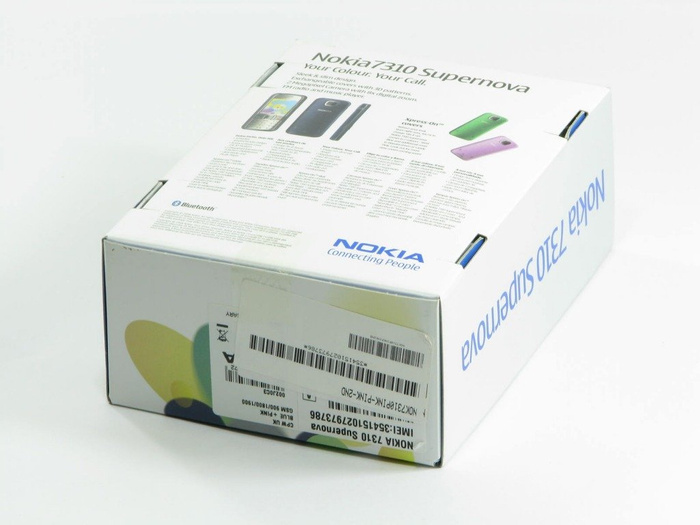 Box NOKIA 7310 Supernova CD káble Ovládače Manuál 