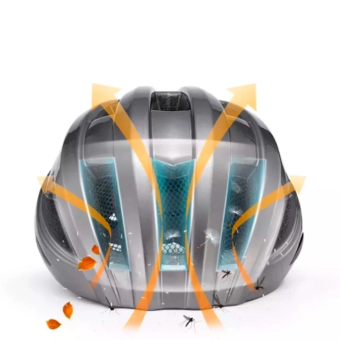 Casco da bicicletta Rockbros ZK-013BK - nero