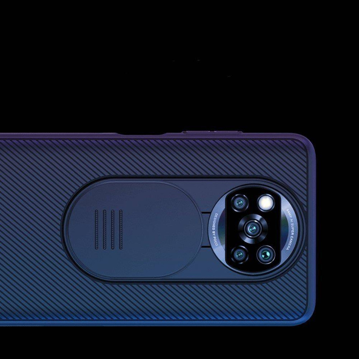 Telefontok Nillkin CamShield Xiaomi Poco X3 NFC fekete