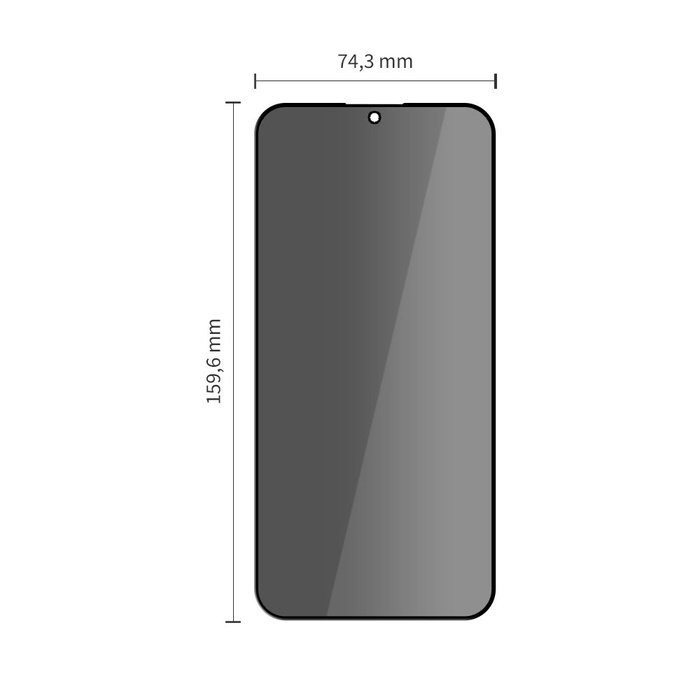 SZKŁO PRYWATYZUJĄCE TECH-PROTECT GLASS SPY+ 2-PACK XIAOMI 15T / 15T PRO PRIVACY