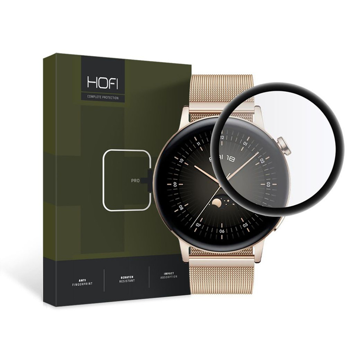 HOFI HYBRID GLASS PRO+ HUAWEI WATCH GT 3 42 MM BLACK