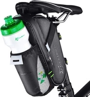 Rockbros C7-1 wasserdichte Fahrradtasche mit Sattelbefestigung 1,5l - Schwarz