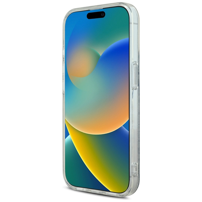 Etui Guess GUHMP15SH4STB iPhone 15 / 14 / 13 6.1" niebieski/blue hardcase IML 4G MagSafe Case