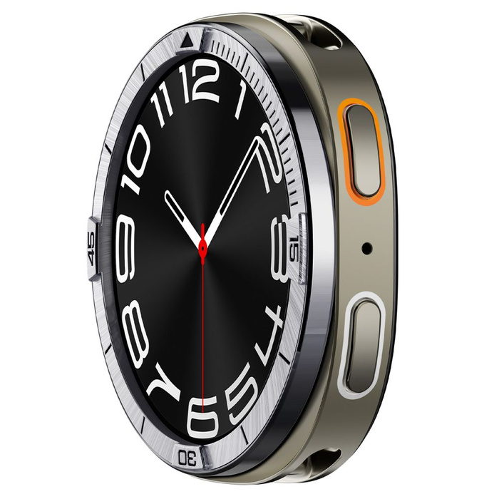 Spigen LÜNETTE TUNE FERNBEDIENUNG SAMSUNG Galaxy Watch 8 (44 MM) SILBER