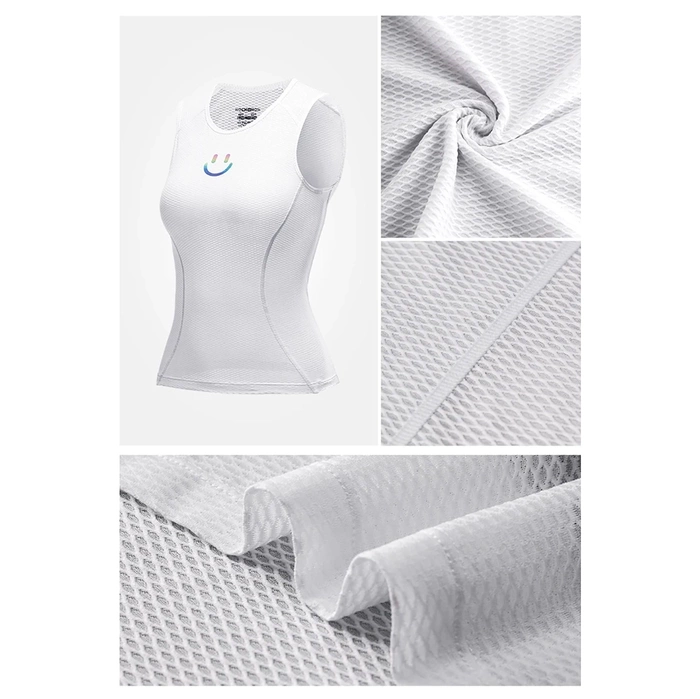 Rockbros YDBX001 women&#39;s quick-drying cycling vest M / L - white