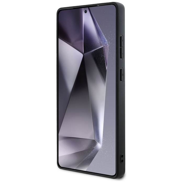 Etui Guess Fixed Glitter Big 4G Metal     Logo do Samsung Galaxy S25 Ultra czarny