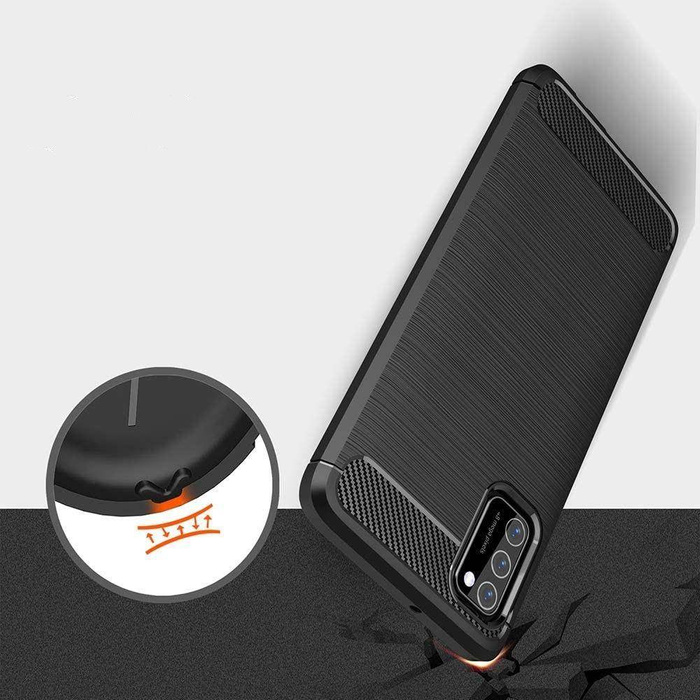 Pouzdro TECH-PROTECT Xiaomi Poco M3 Tpucarbon Black Case