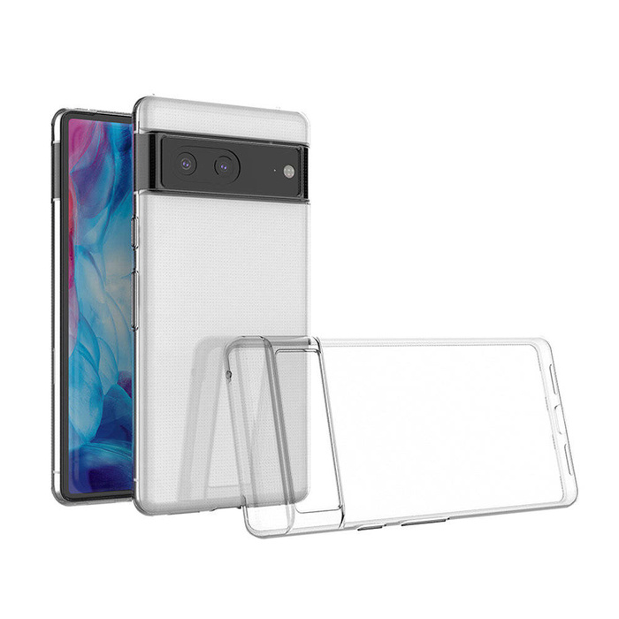 Funda Ultra Clear 0.5mm para Google Pixel 7a funda fina transparente