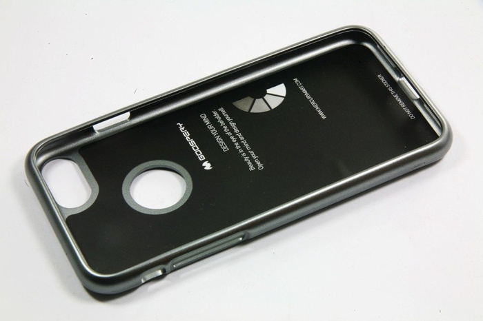 Telefontok MERCURY I-JELLY tok Apple iPhone 7 szürke szilikon borítás 7 szürke szilikon borító