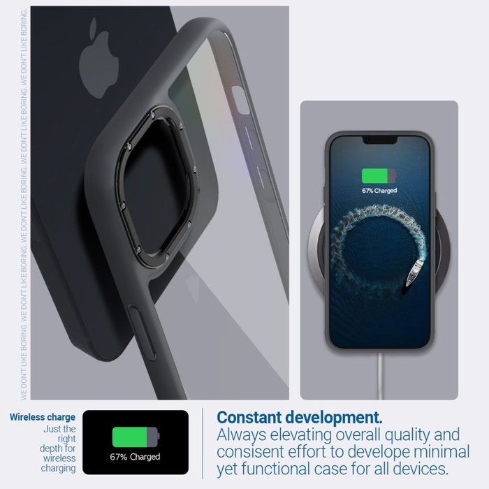 Funda Caseology SKYFALL IPhone 14 PLUS MATTE NEGRO