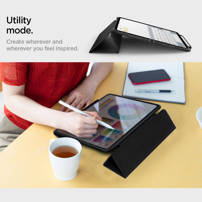 Funda Spigen Rugged Armor iPad "pro" Pro 11 5 / 2024 Negro