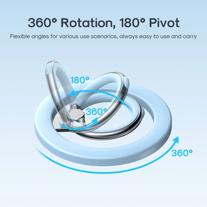 Supporto per telefono magnetico Joyroom JR-Mag-M2 MagSafe - blu