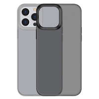 Baseus Simple Series Case transparent gel case iPhone 13 Pro black (ARAJ000401)