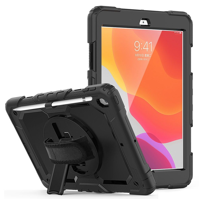 Puzdro TECH-PROTECT iPad 7/8 10.2 2019/2020 Solid360 Black Case
