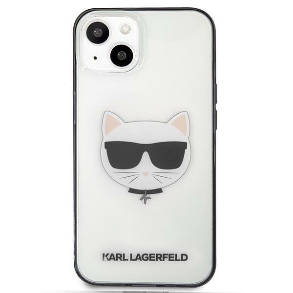 KARL Pouzdro Apple iPhone 13 Mini Ikonik Choupette Clear Case